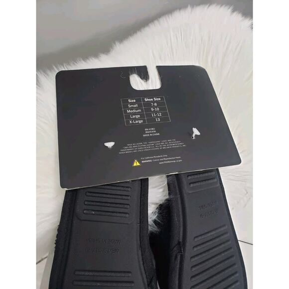 NEW True Religion Men's Slippers SMALL‎ 7/8 Slip On Horseshoe House Shoe - Picture 4 of 5